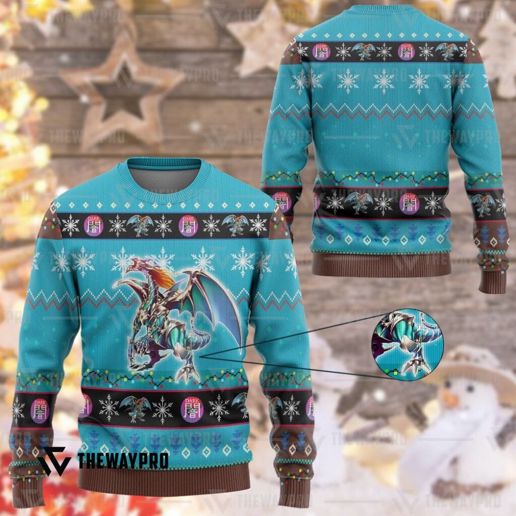Yu Gi Oh Chaos Emperor Dragon Envoy Of The End Christmas Sweater