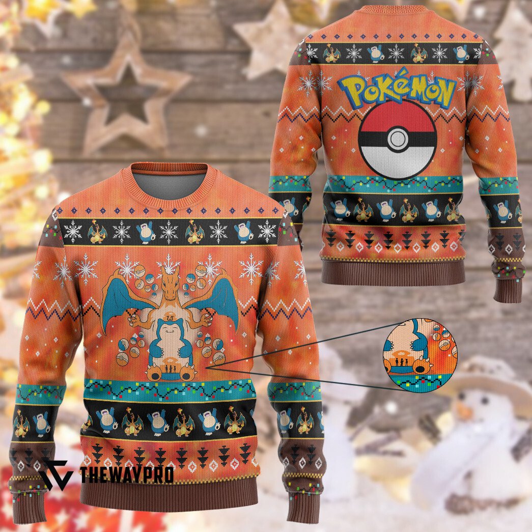 Pokemon An Incredible Adventure Christmas Sweater