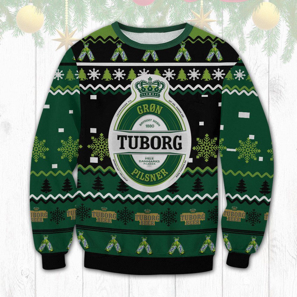 Tuborg Pilsner Beer chritsmas sweater