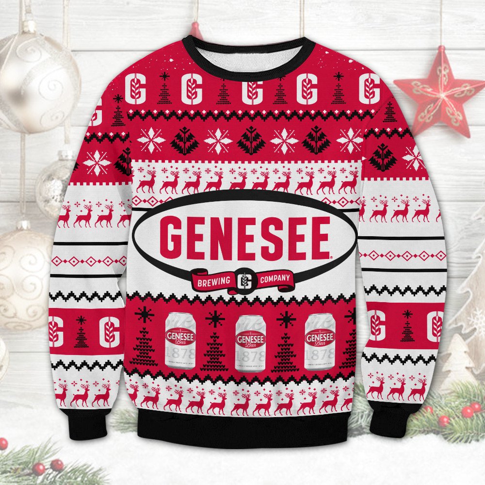 Genesee Brewing Company chritsmas sweater