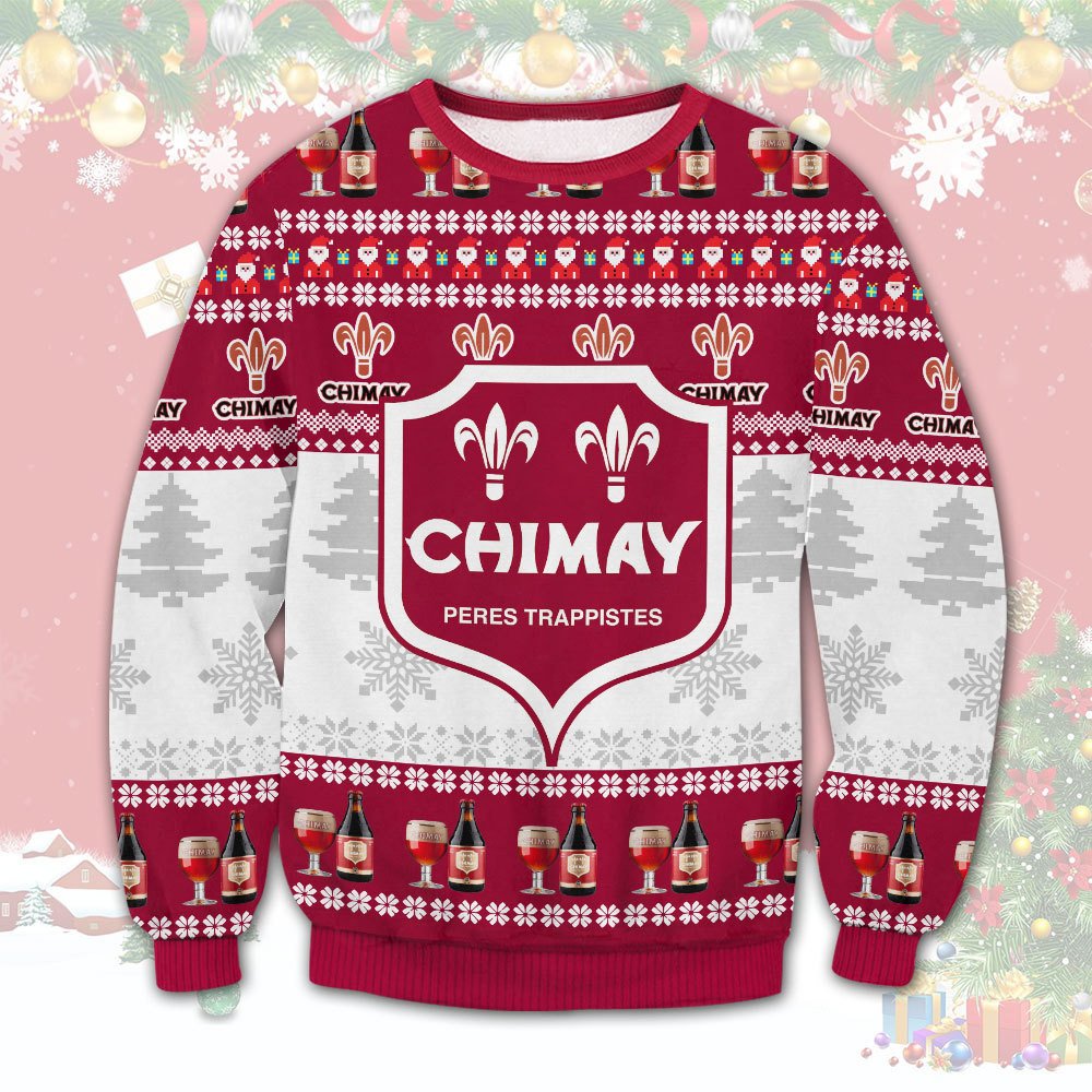 Chimay Peres Trappistes chritsmas sweater