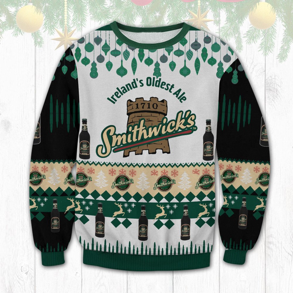 Ireland’s Oldest Ale Smithwicks chritsmas sweater