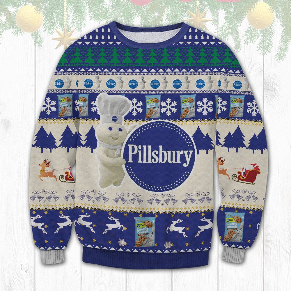 Pillsbury deer chritsmas sweater