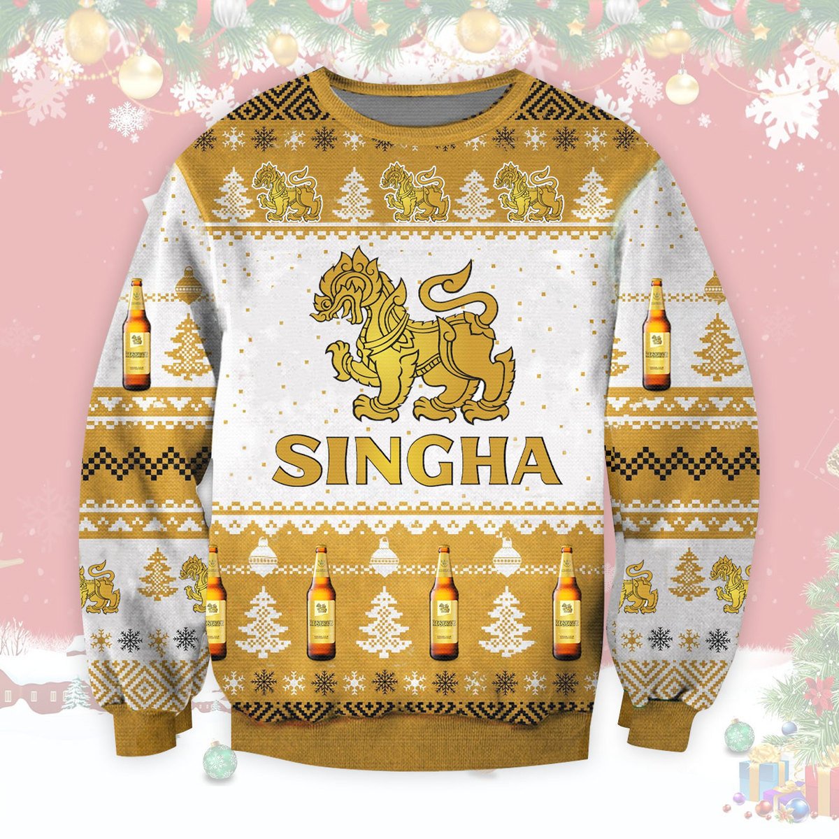 Shingcha beer chritsmas sweater