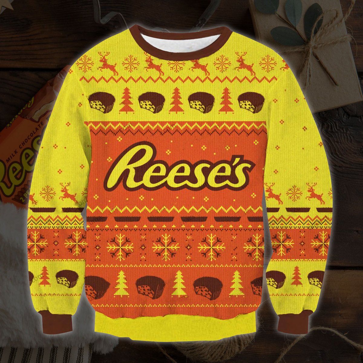 Reese’s chritsmas sweater