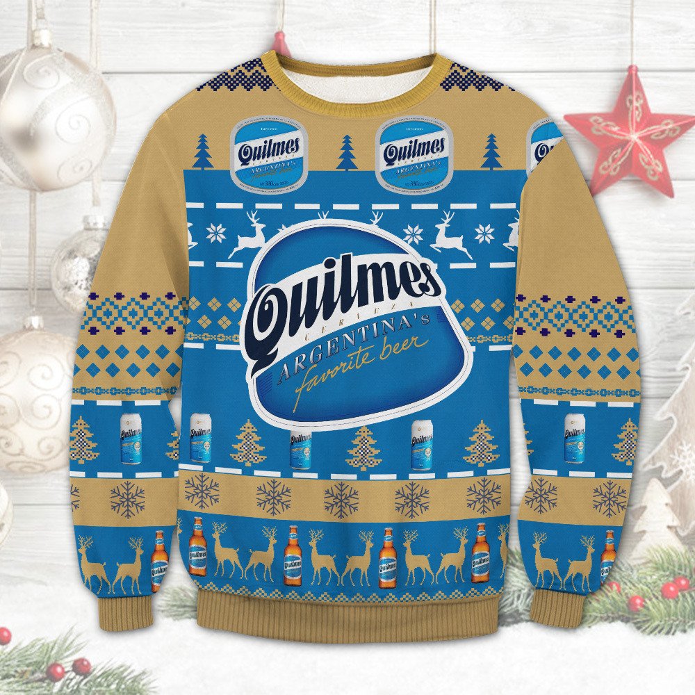 Quilmes Argentinia’ s favorite beer chritsmas sweater