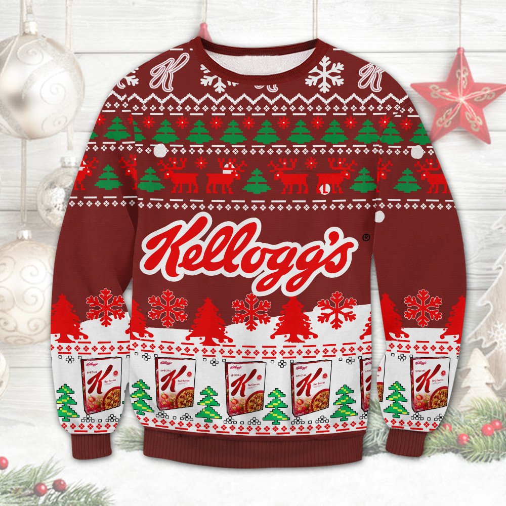 Kellogg’s chritsmas sweater