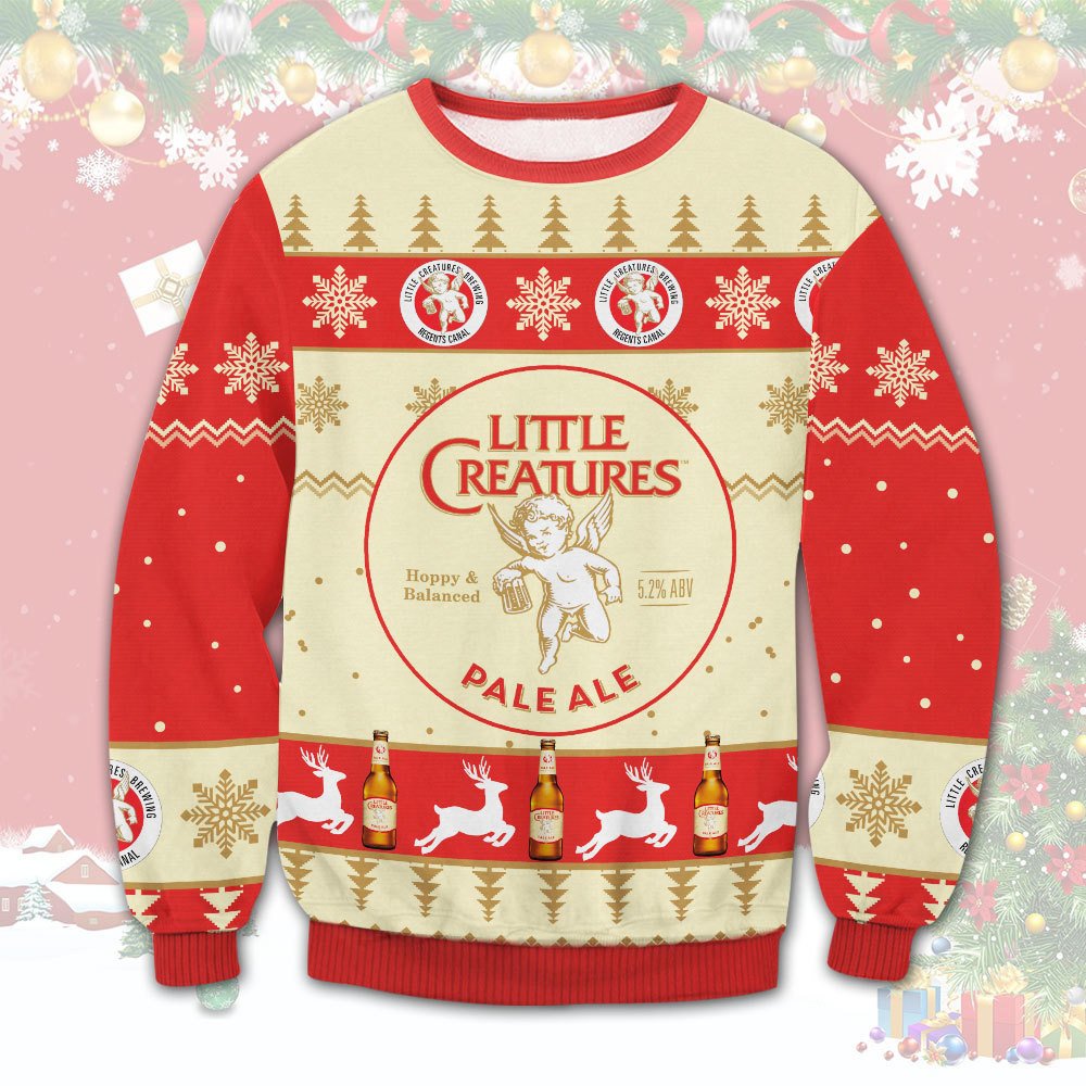 Little Creatures Pale Ale chritsmas sweater