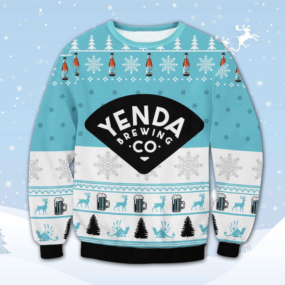 Yenda Brewing Co chritsmas sweater