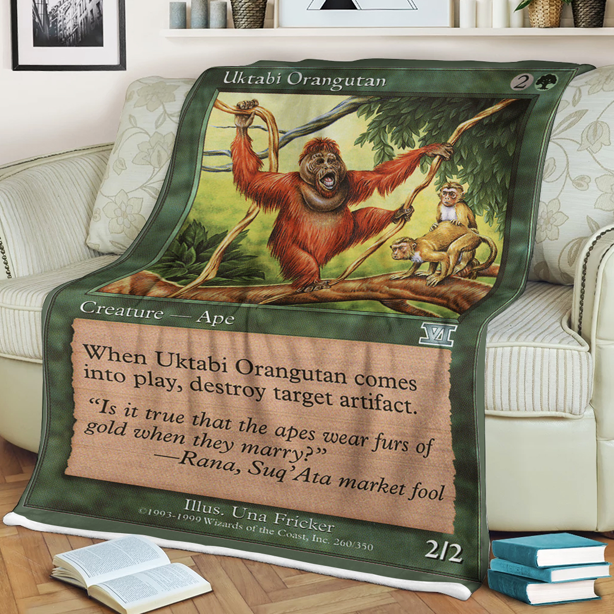 Game MTG Uktabi Orangutan Blanket