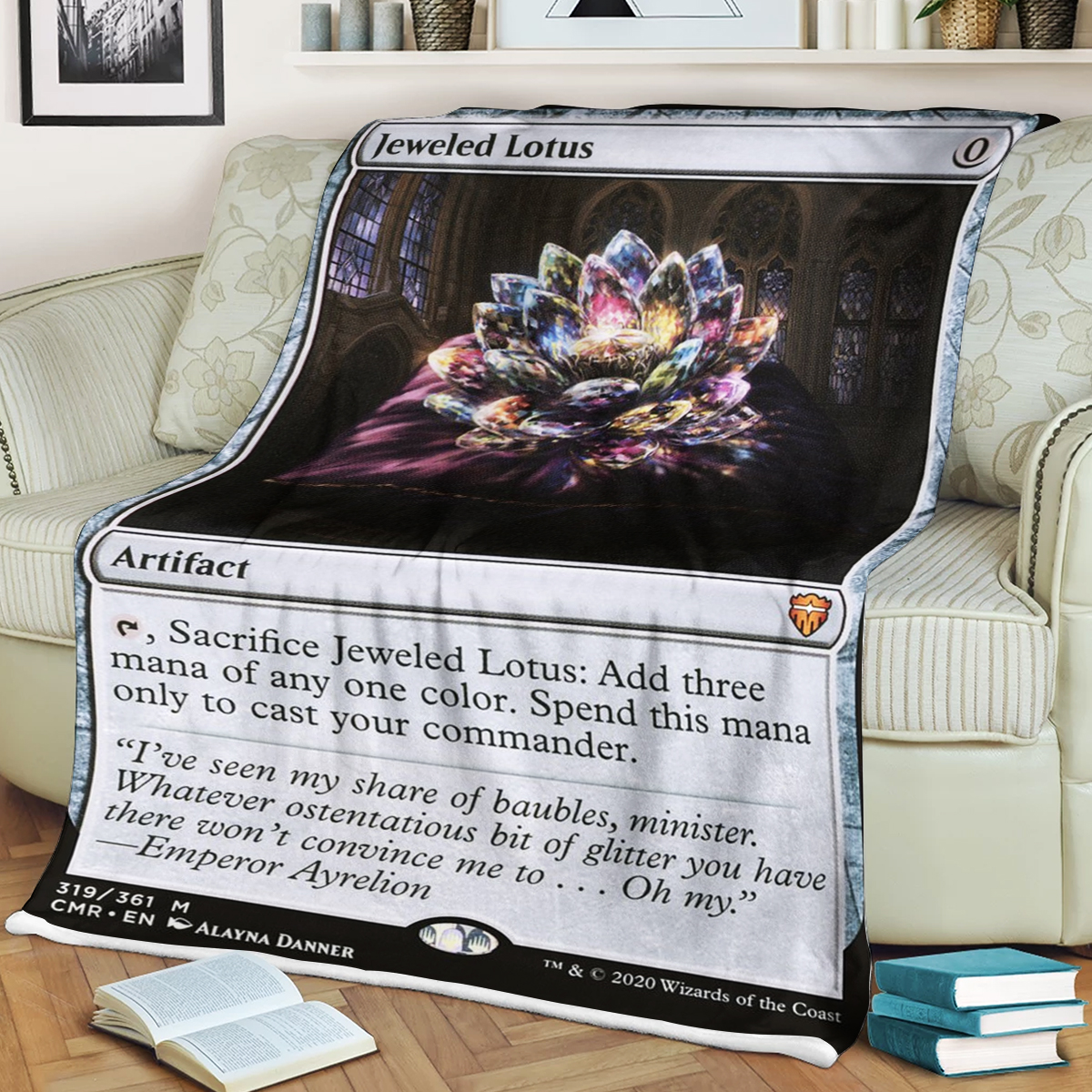 Game MTG Jeweled Lotus Blanket