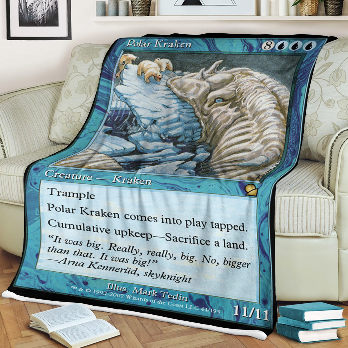 Game MTG Polar Kraken Blanket