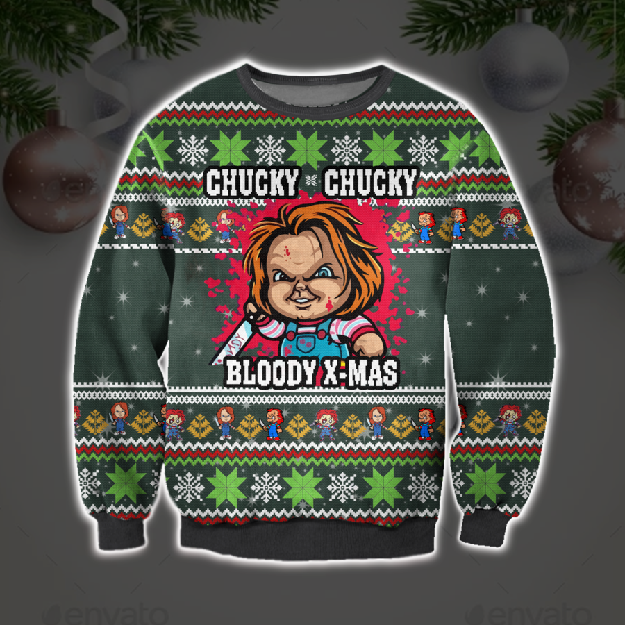 Chucky Chucky – Bloody X-Mas Christmas Sweater