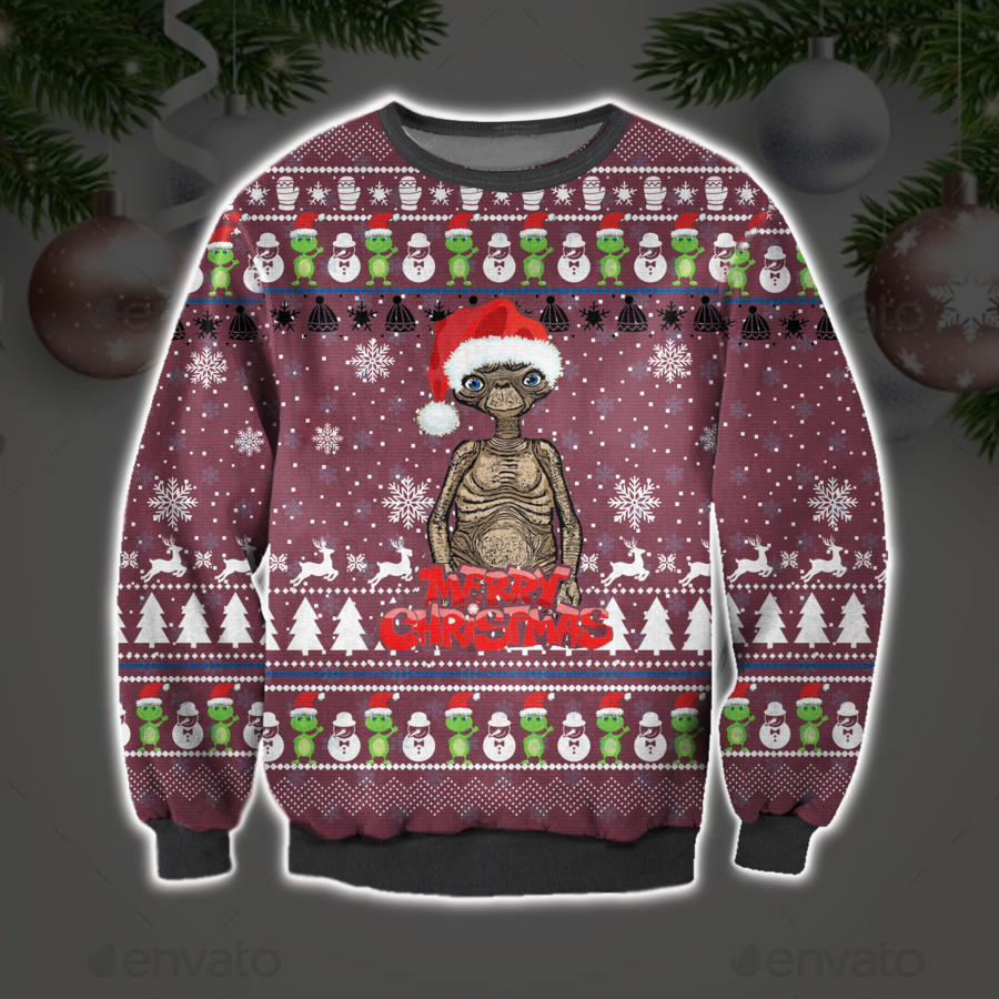 E.T. The Extra-Terrestrial Christmas Sweater