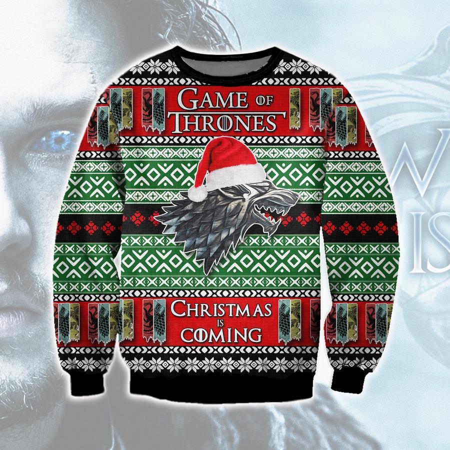Game Of Thrones Christmas Is Coming Christmas Sweater