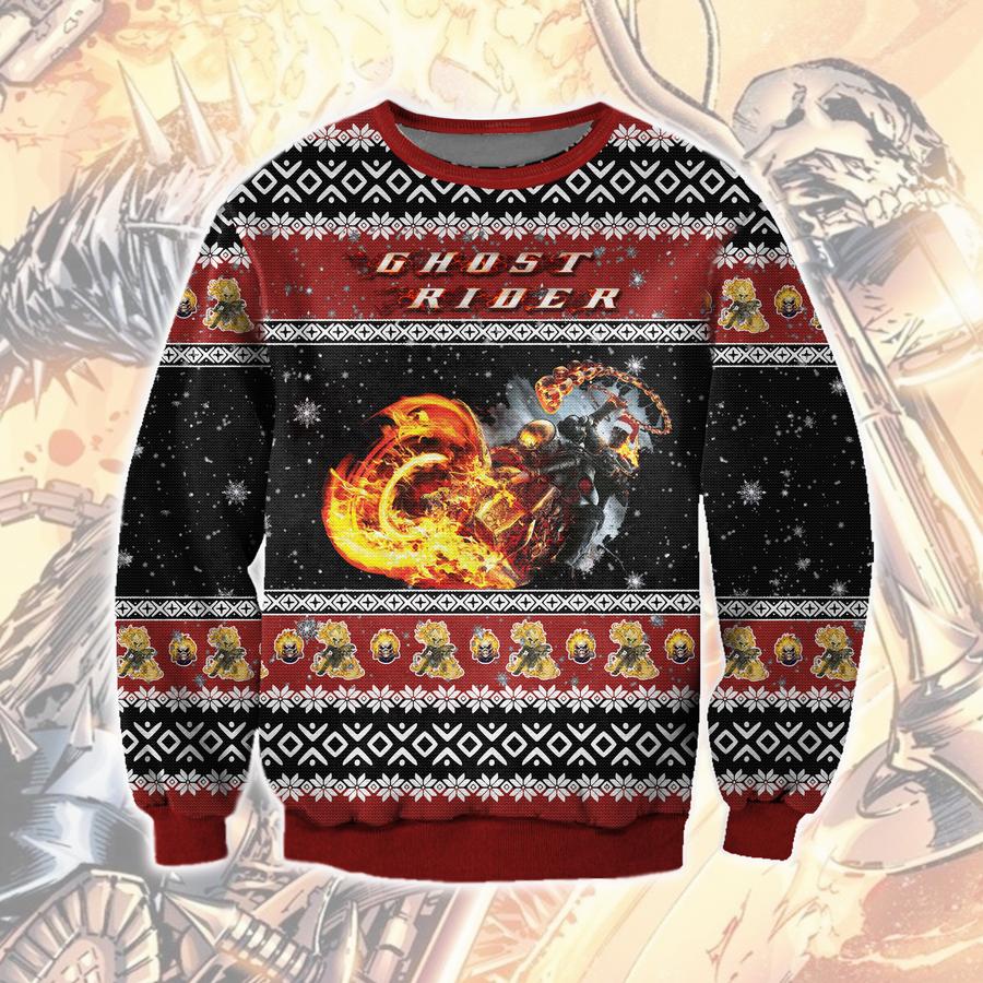 Ghost Rider Christmas Sweater