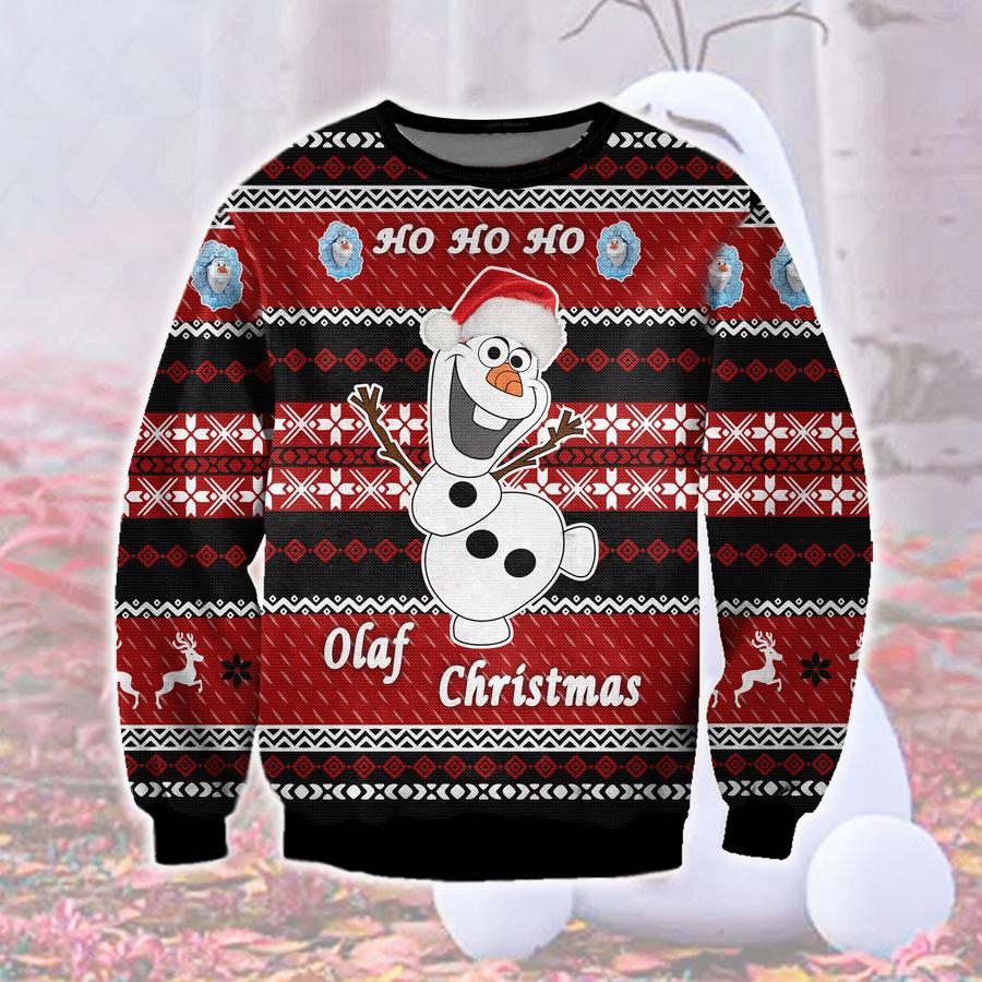 Ho Ho Ho Olaf Frozen Christmas Sweater