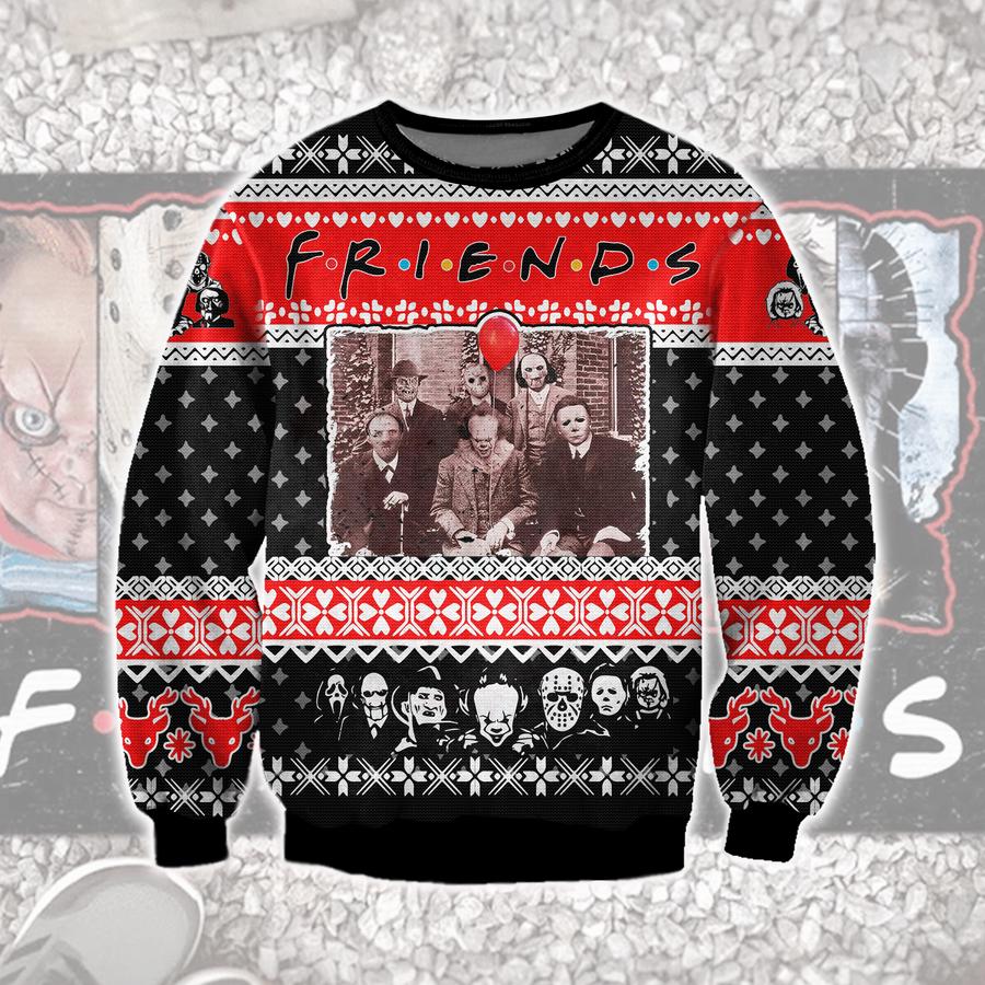 Horror Friends Christmas Sweater