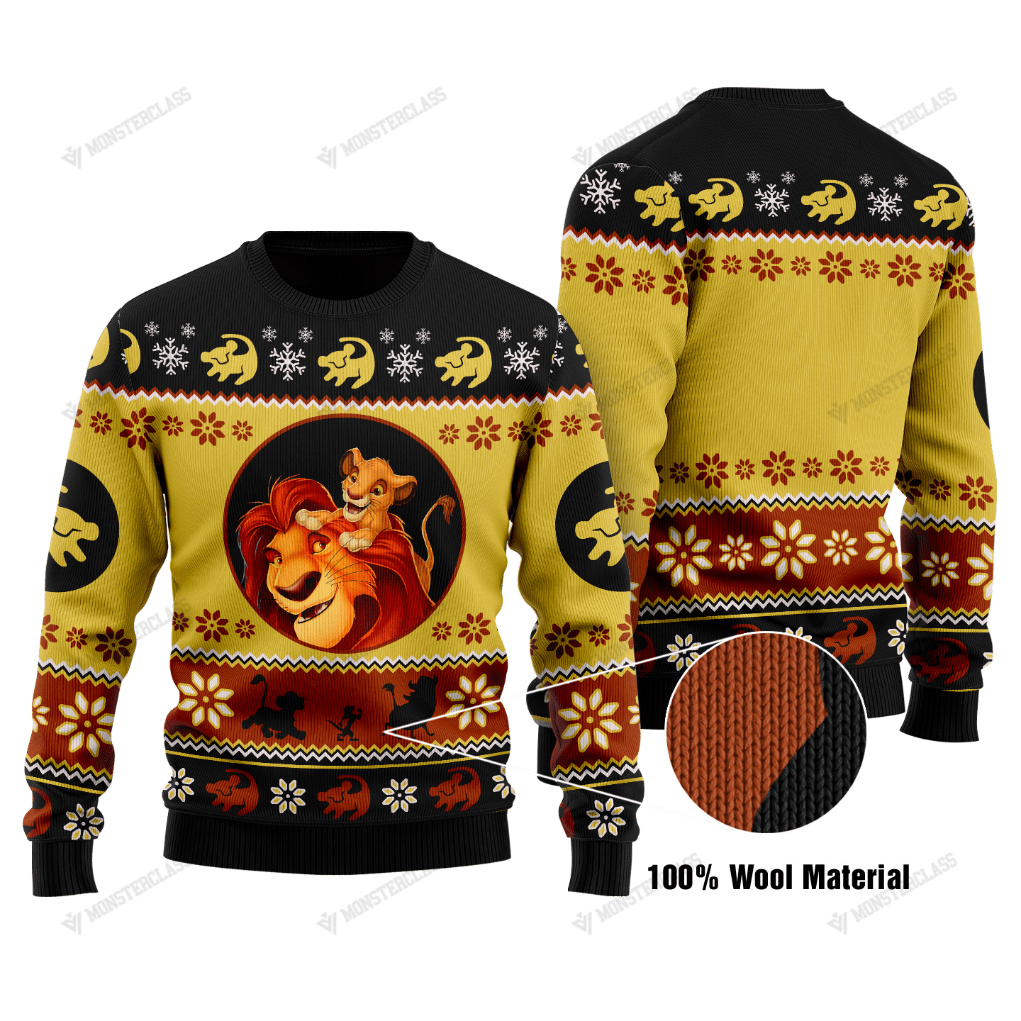 Lion King christmas sweater
