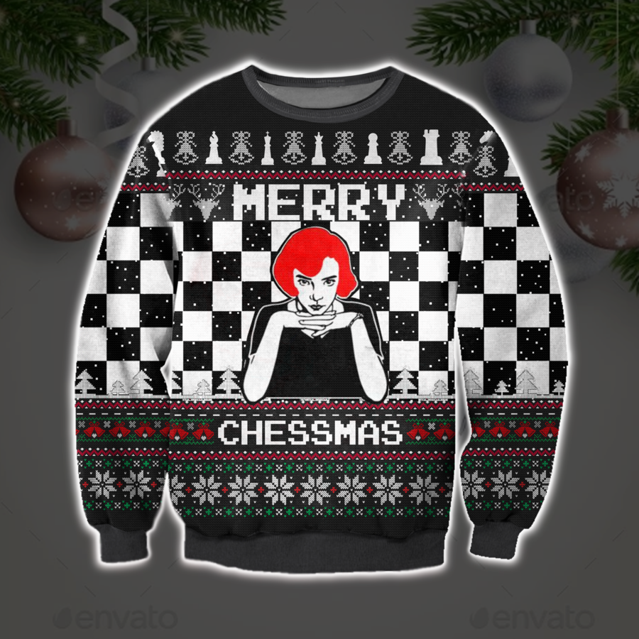 Merry Chessmas Christmas Sweater