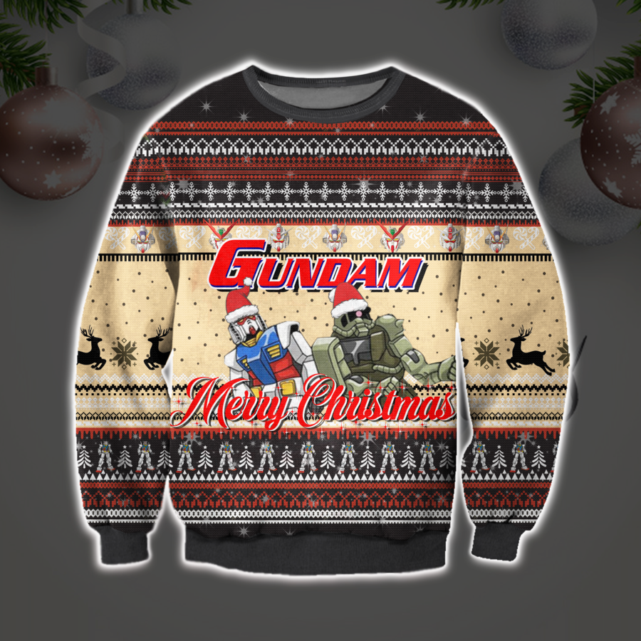 Merry Christmas Gundam Christmas Sweater