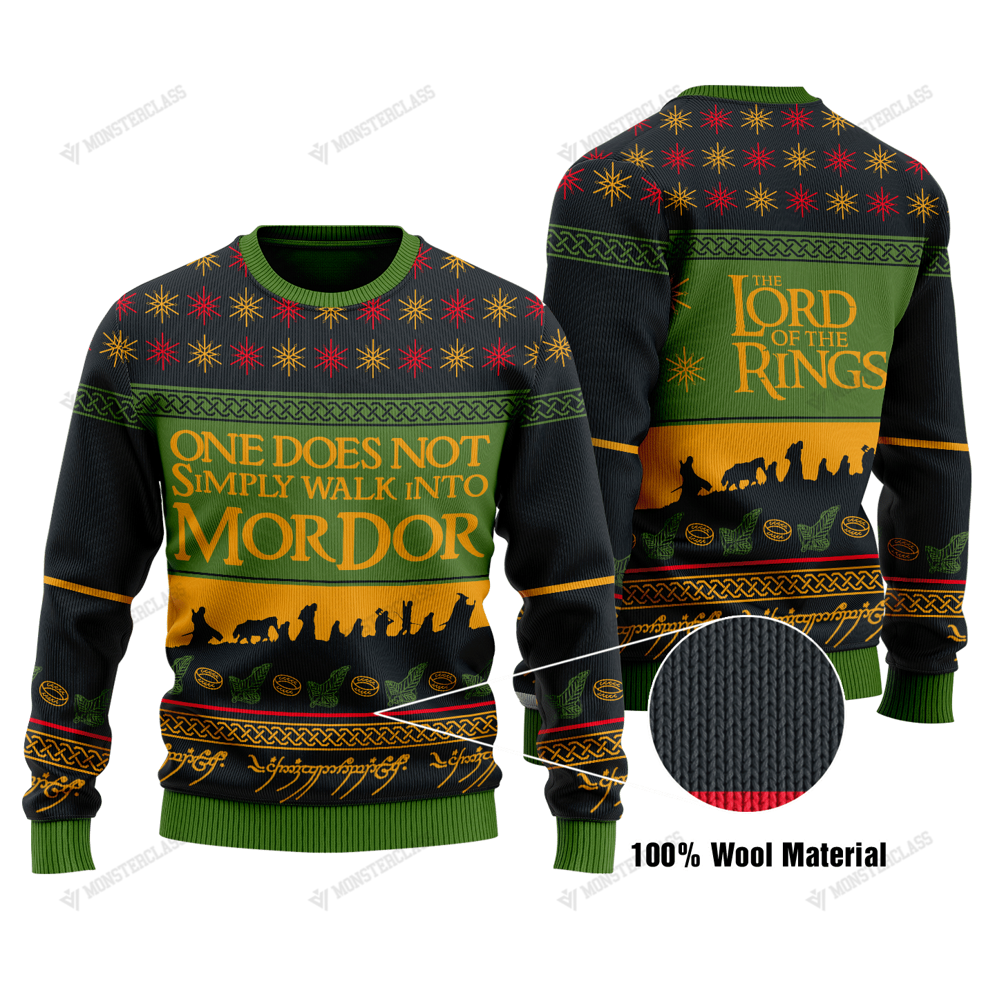 One Does Not Simply Walk Into Mordor Christmas Sweater