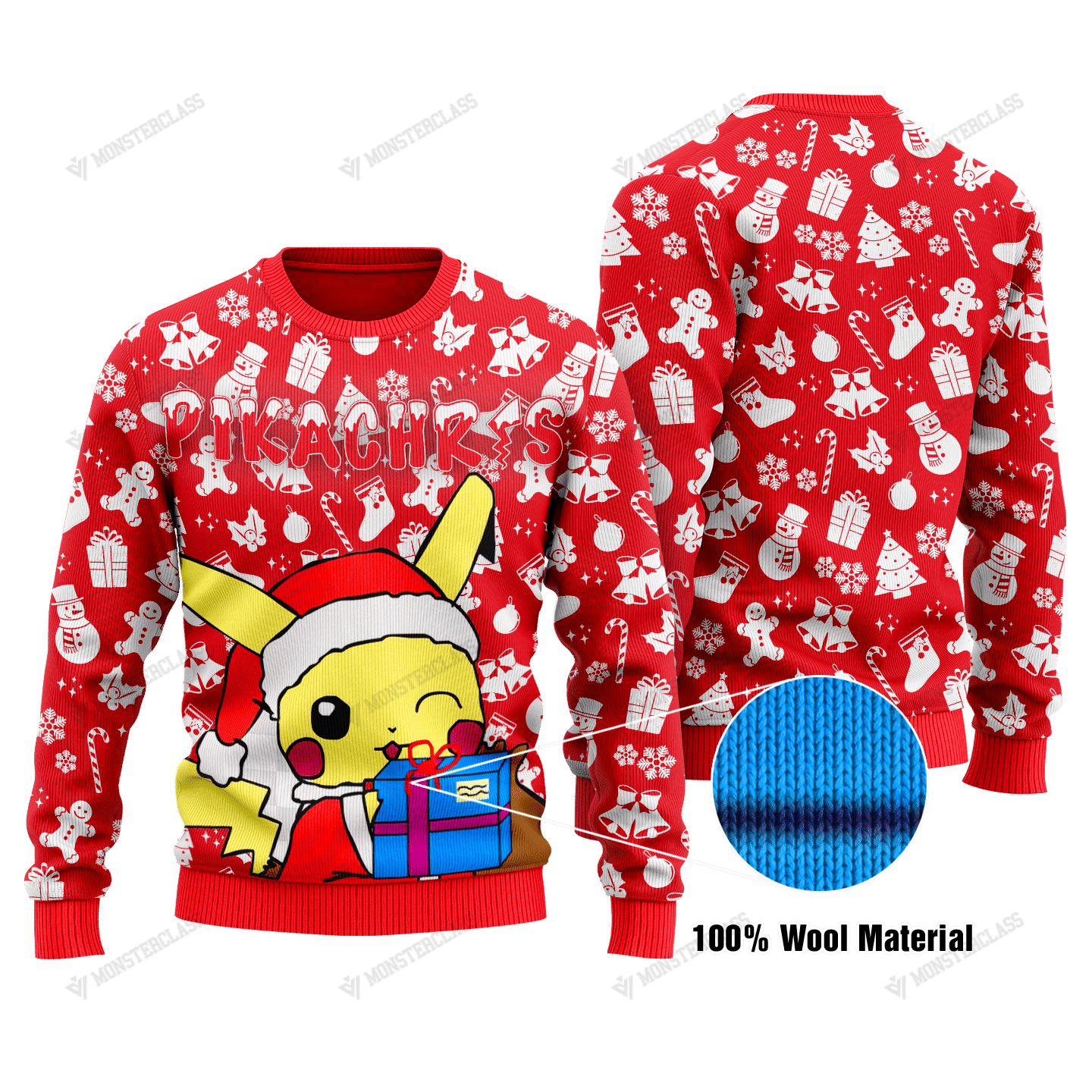 Pikachu christmas gift Pikachrs christmas sweater