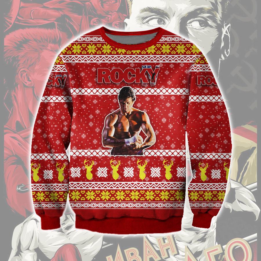 Rocky Iv Christmas Sweater