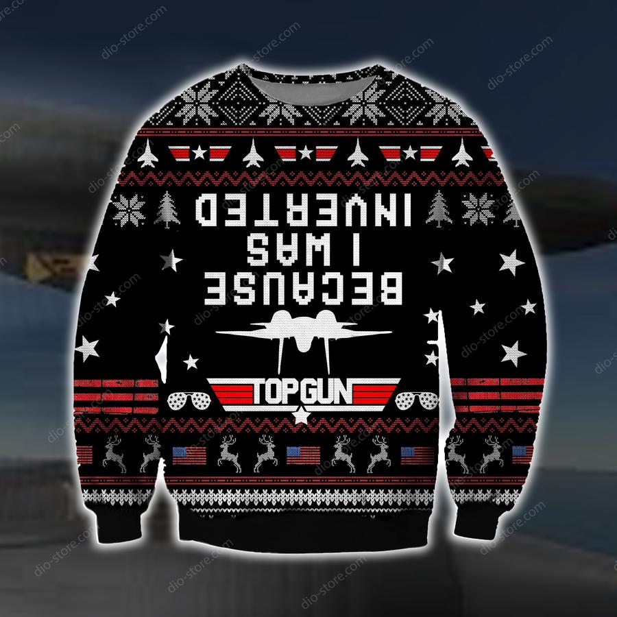 Because I Was Inverted 3d Print Ugly Christmas Sweater