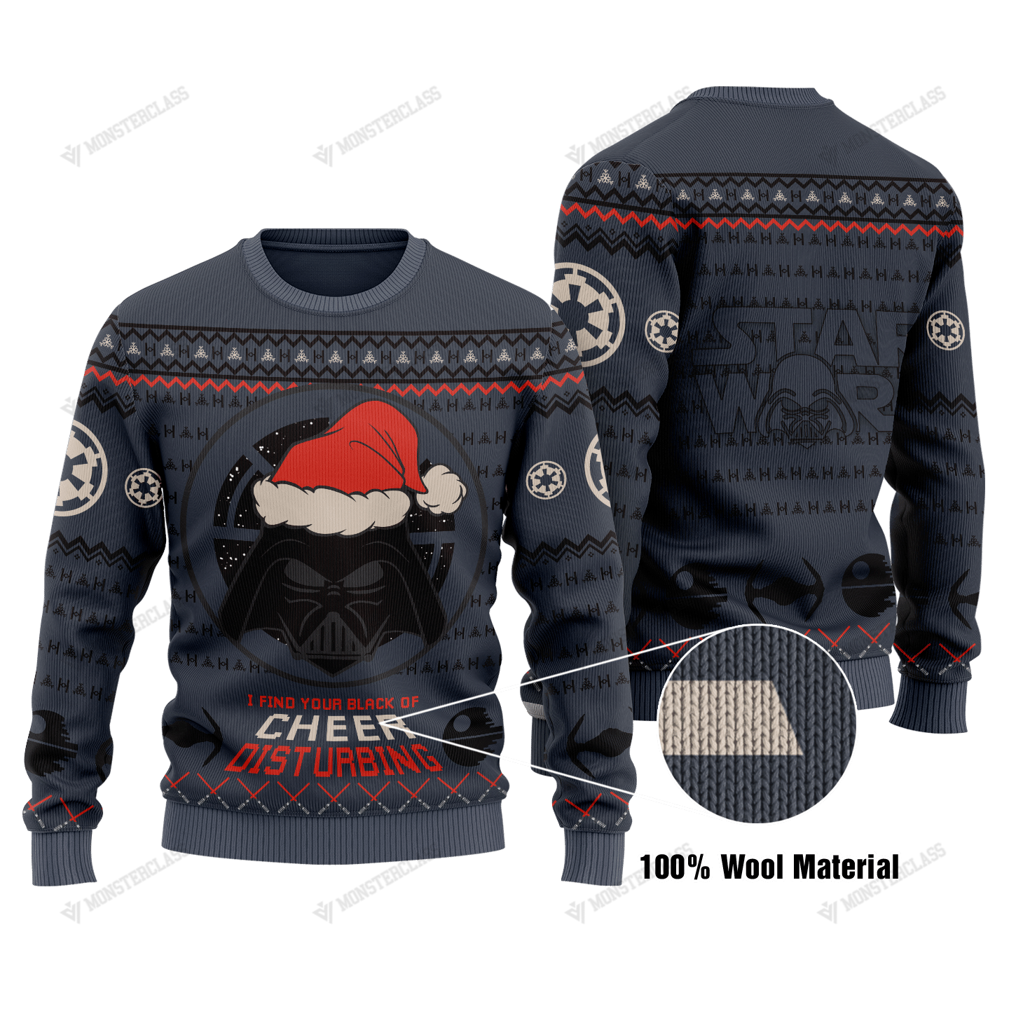 Star Wars Darth Vader I Find Your Lack Of Cheer Disturbing christmas sweater