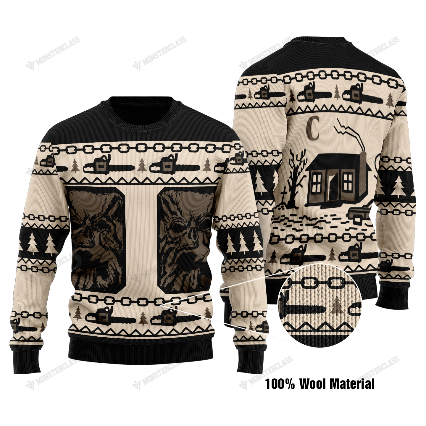 The Evil Dead christmas sweater