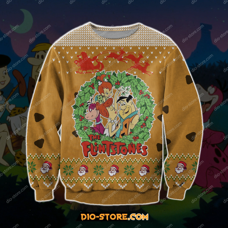 The Flintstones Christmas Sweater