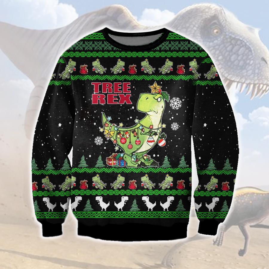 Tree Rex Christmas Christmas Sweater