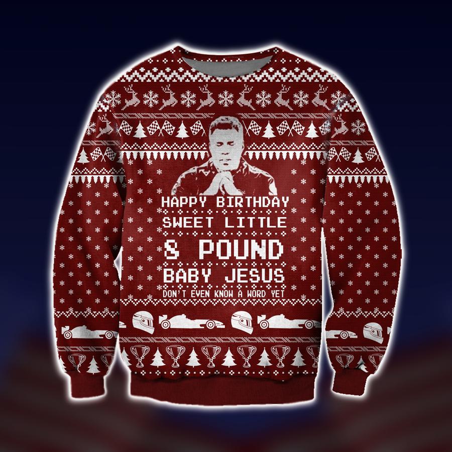 Talladega Nights 3d All Over Printed Ugly Christmas sweater