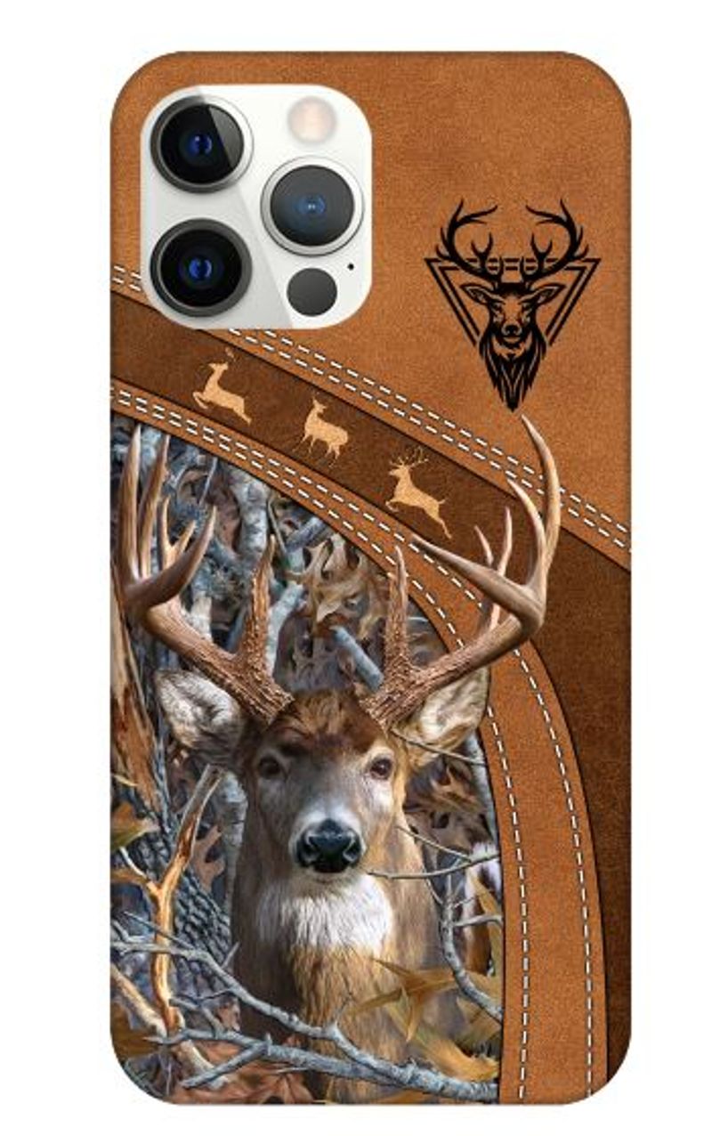 Personalized Deer hunting camo custom Phone case