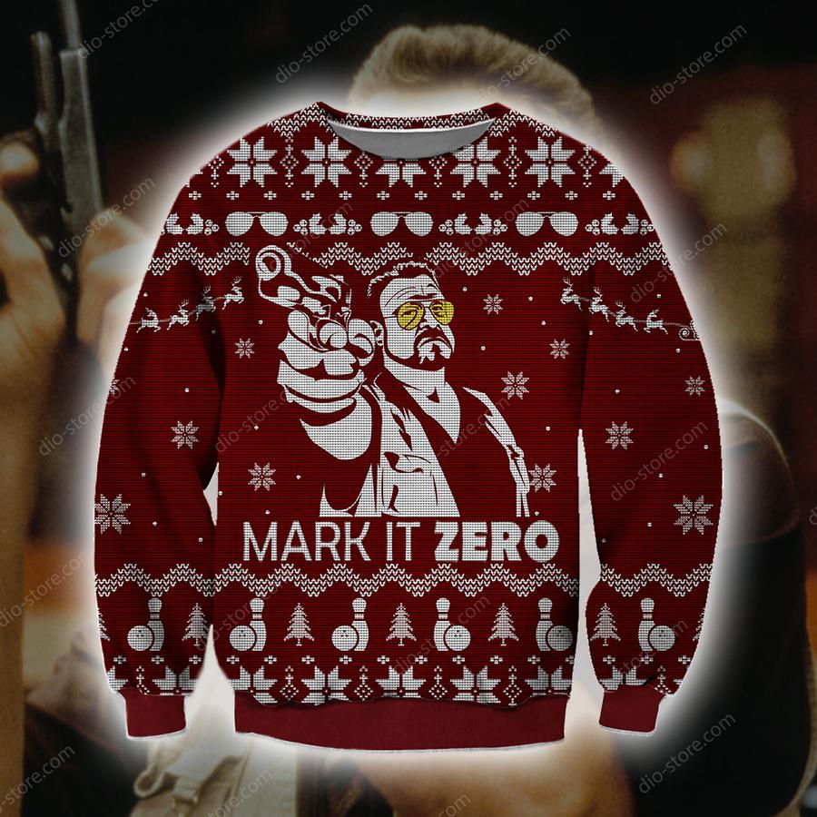 Mark It Zero 3d Print Ugly Christmas Sweater