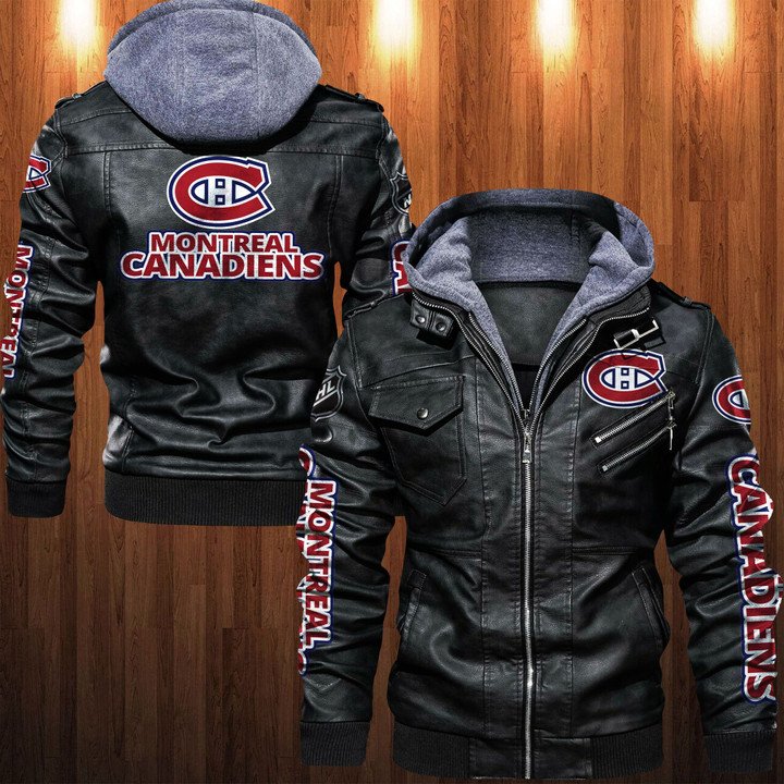 Montréal Canadiens Leather Jacket