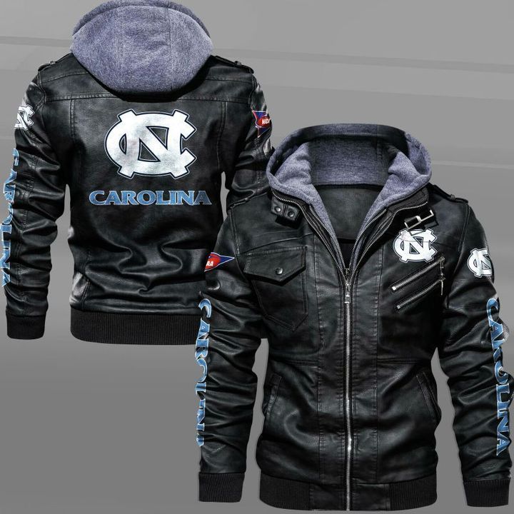 North Carolina Tar Heels Leather Jacket