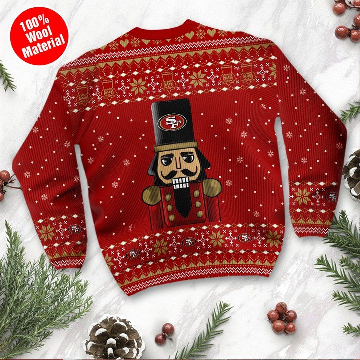 San Francisco 49ers Not A Player I Just Crush Alot Ugly Christmas Sweater