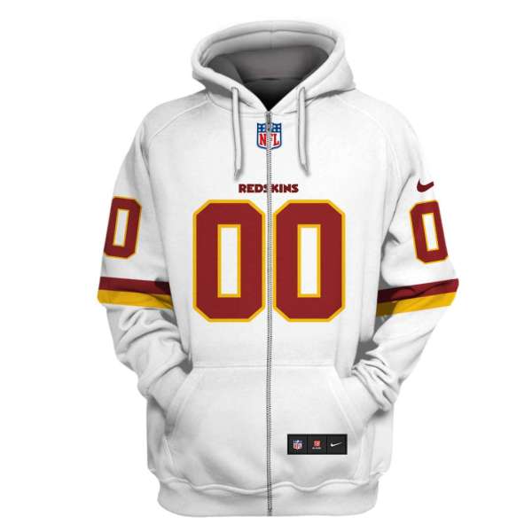 NFL Washington Redskins white Personalized custom jersey shirt, hoodie