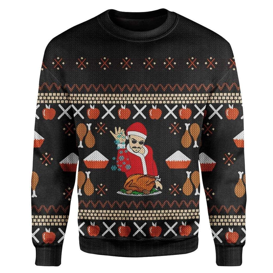 Salt Bae Christmas Sweater