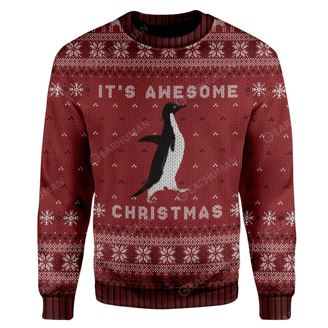 Penguin It’s Awesome Christmas Christmas Sweater