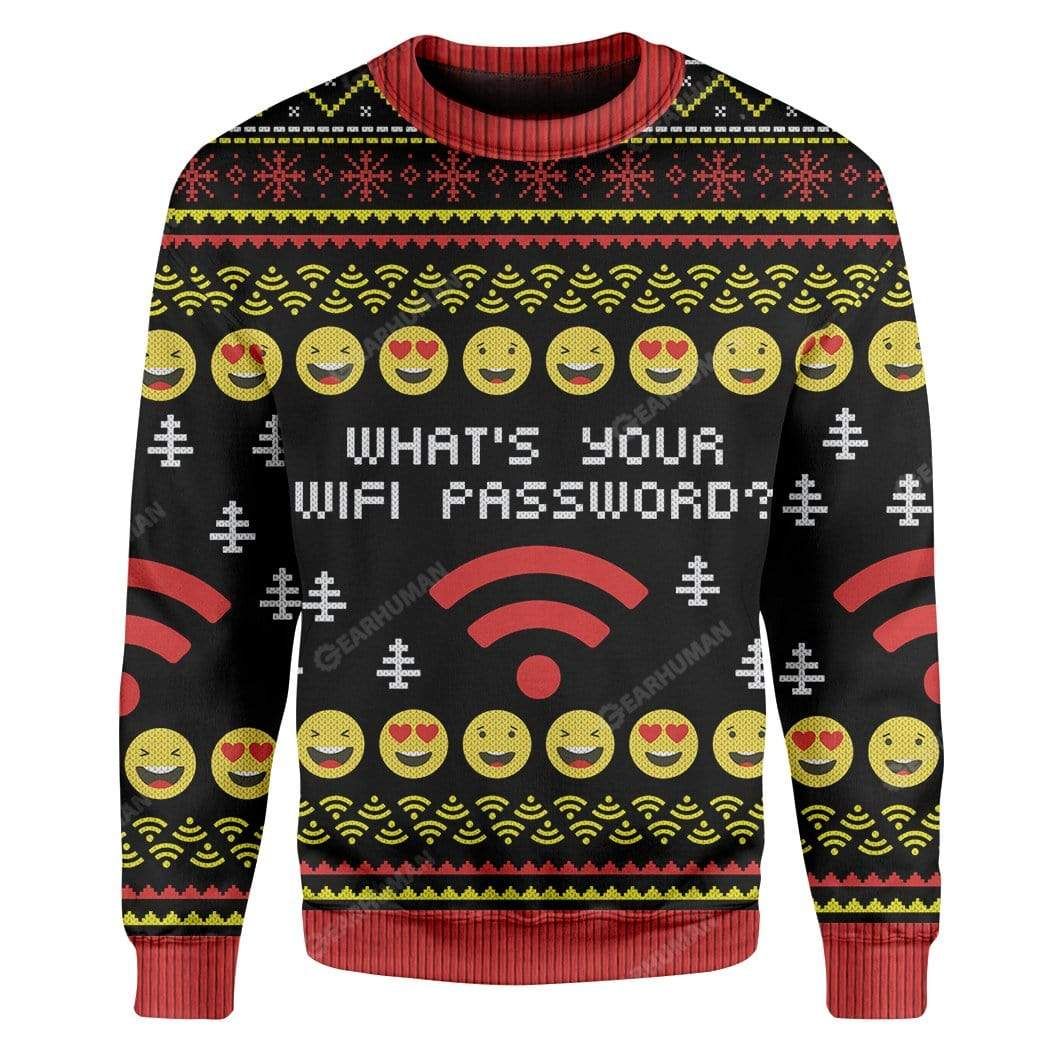 What’s Your Wifi Password Christmas Sweater