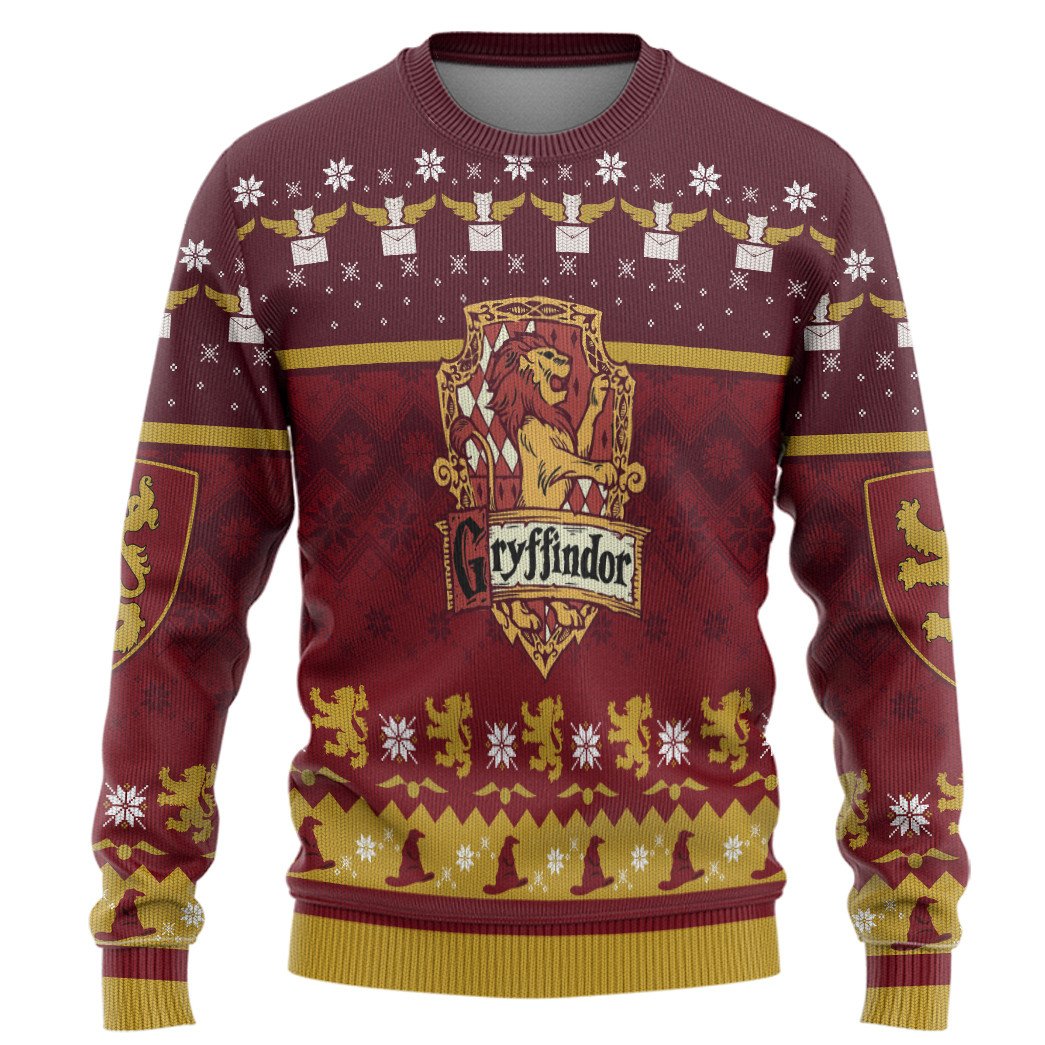 Gryffindor Harry Potter red Christmas Sweater