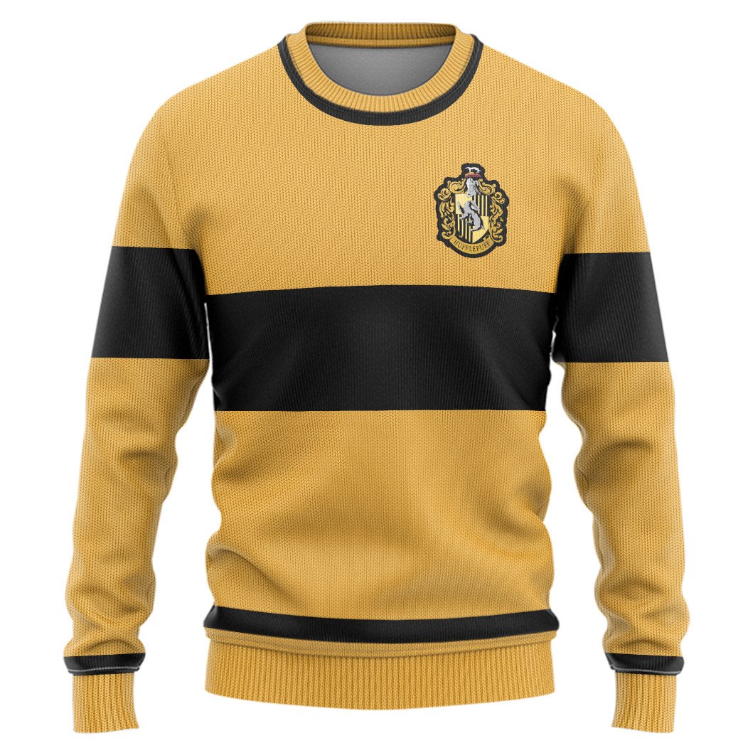 Harry Potter Hufflepuff Quidditch Christmas Sweater