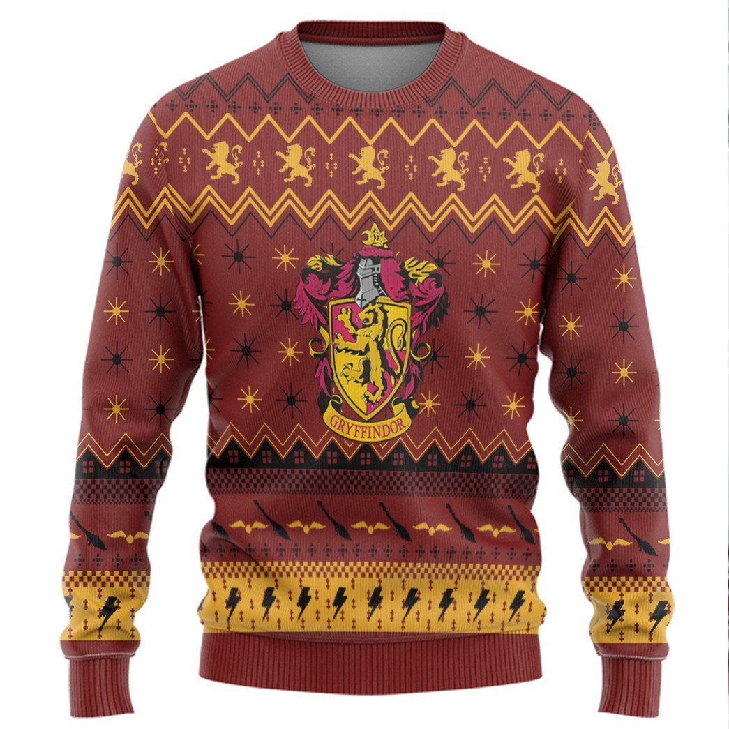 Gryffindor Crest Harry Potter Christmas Sweater