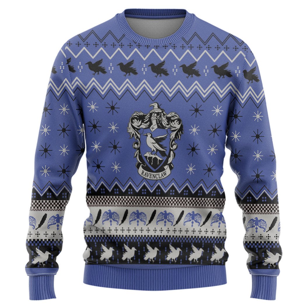 Ravenclaw Crest Harry Potter Christmas Sweater