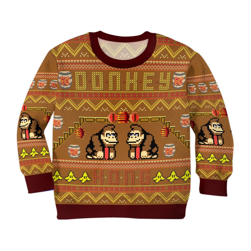 Donkey Kong Christmas Sweater