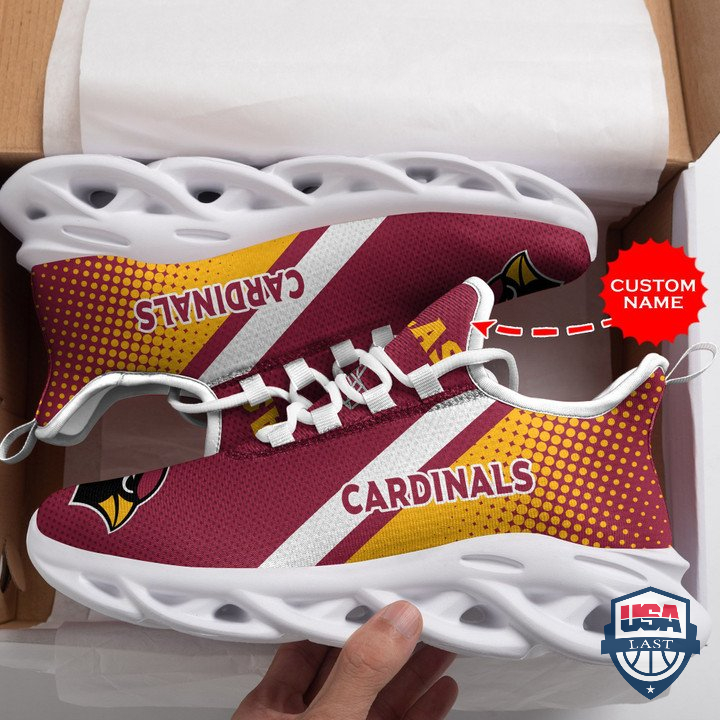 Arizona Cardinals Custom Name Running Sport Shoes 47