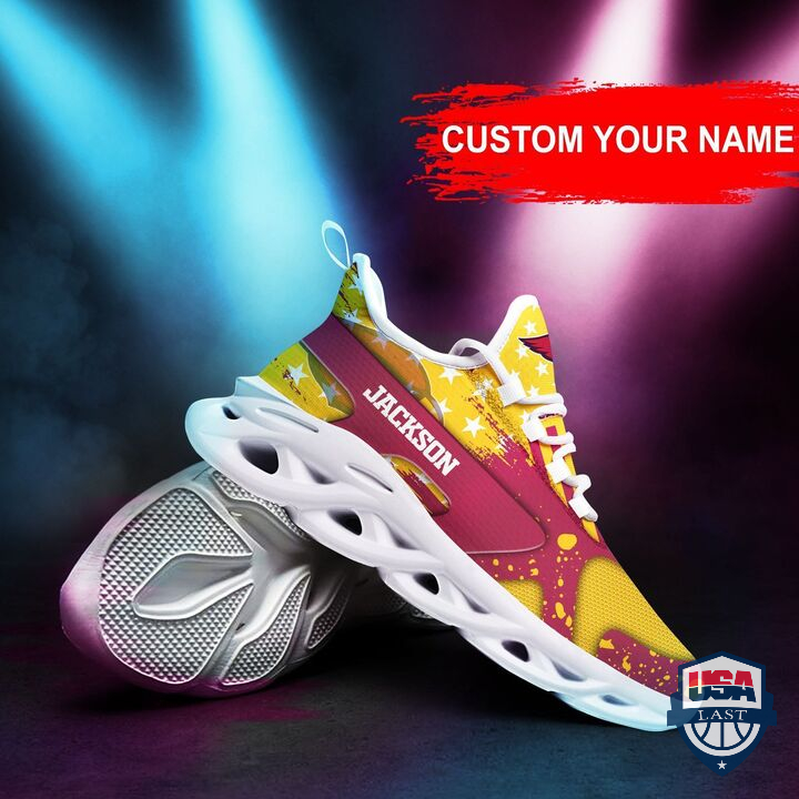 Arizona Cardinals NFL Max Soul Custom Name Shoes Luxury 59